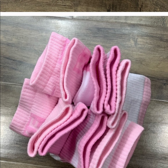 NIKE EVERYDAY CUSHIONED CREW SOCKS YTH 5Y-7Y pink - Picture 10 of 16